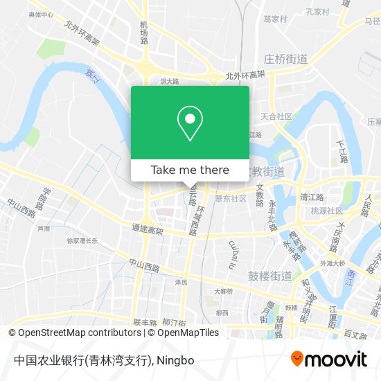 中国农业银行(青林湾支行) map