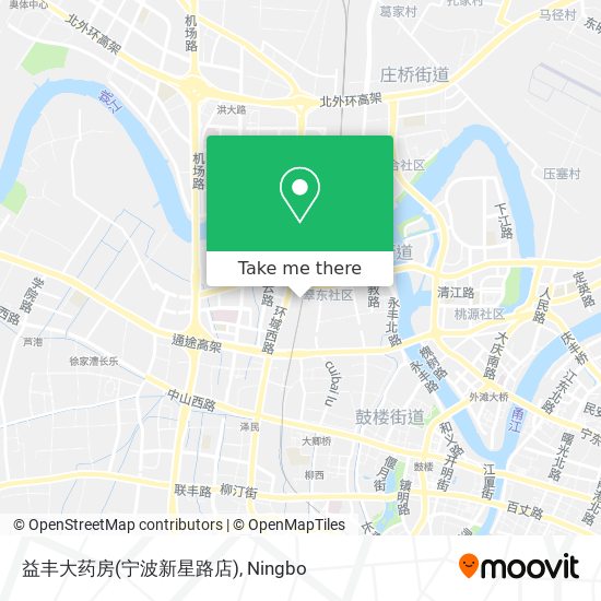 益丰大药房(宁波新星路店) map