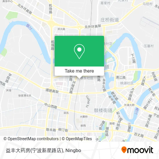 益丰大药房(宁波新星路店) map