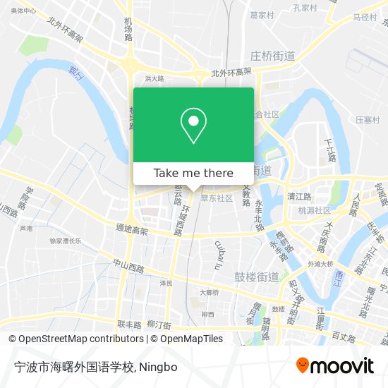宁波市海曙外国语学校 map