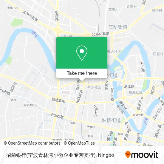 招商银行(宁波青林湾小微企业专营支行) map