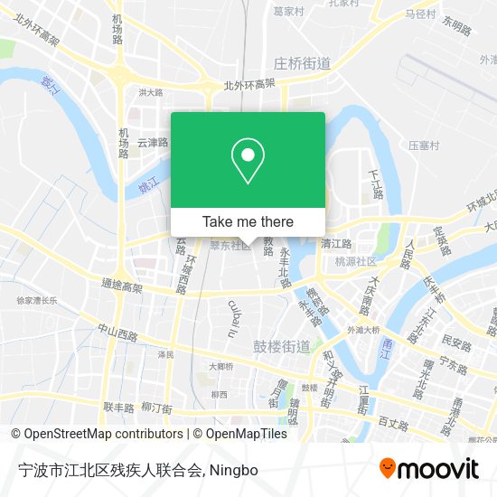 宁波市江北区残疾人联合会 map