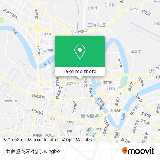莱茵堡花园-北门 map