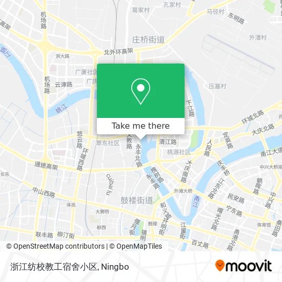 浙江纺校教工宿舍小区 map