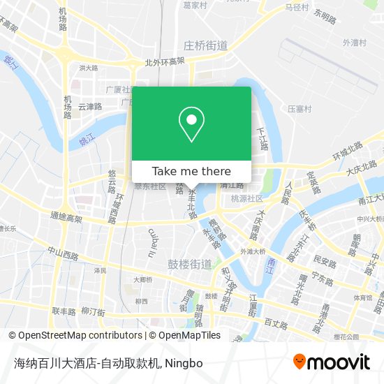 海纳百川大酒店-自动取款机 map