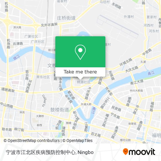 宁波市江北区疾病预防控制中心 map