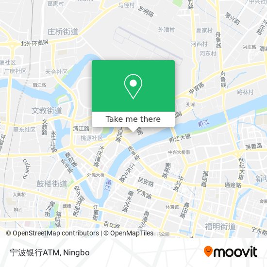 宁波银行ATM map