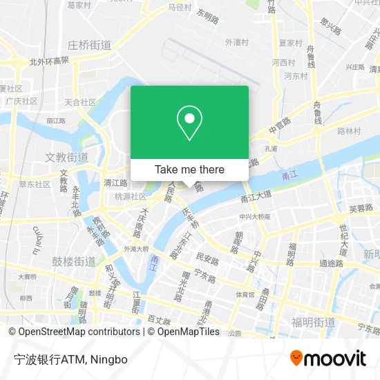 宁波银行ATM map