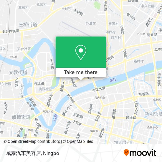 威豪汽车美容店 map