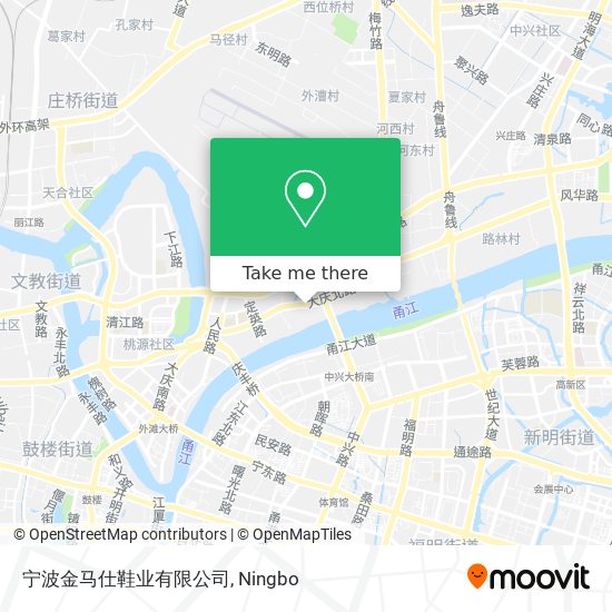 宁波金马仕鞋业有限公司 map