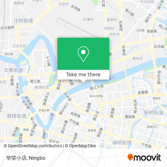 华荣小店 map