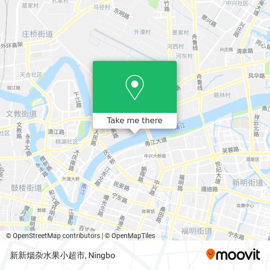 新新烟杂水果小超市 map