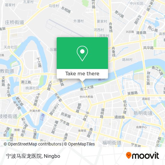 宁波马应龙医院 map