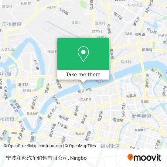 宁波和邦汽车销售有限公司 map