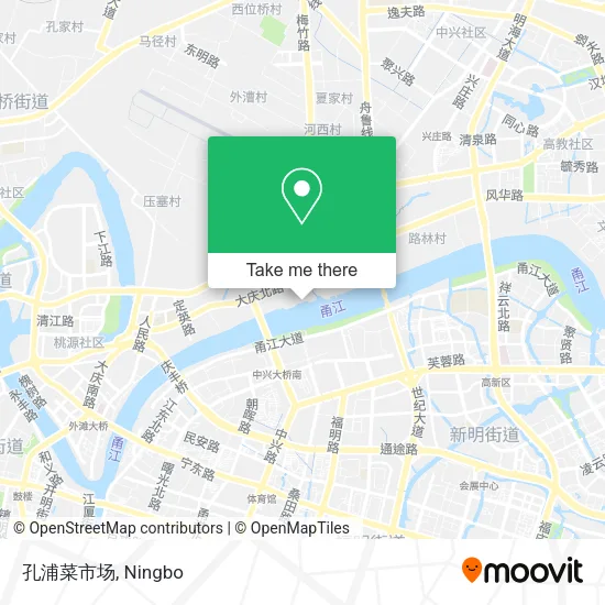 孔浦菜市场 map