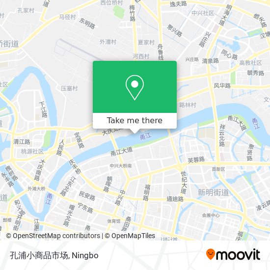 孔浦小商品市场 map