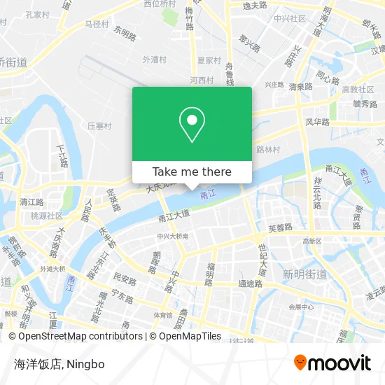 海洋饭店 map