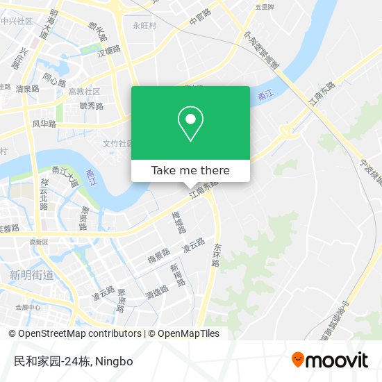 民和家园-24栋 map