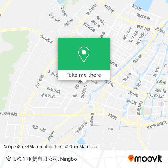 安顺汽车租赁有限公司 map