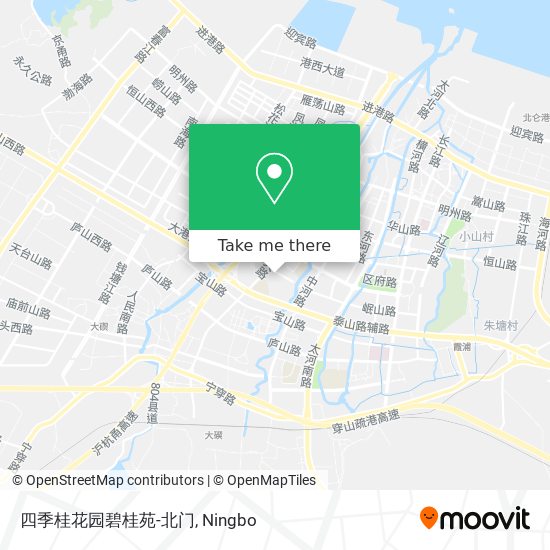 四季桂花园碧桂苑-北门 map