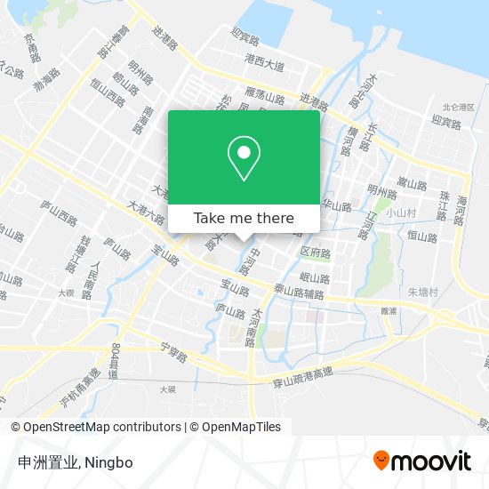 申洲置业 map