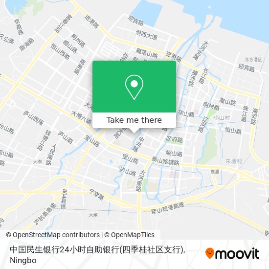 中国民生银行24小时自助银行(四季桂社区支行) map