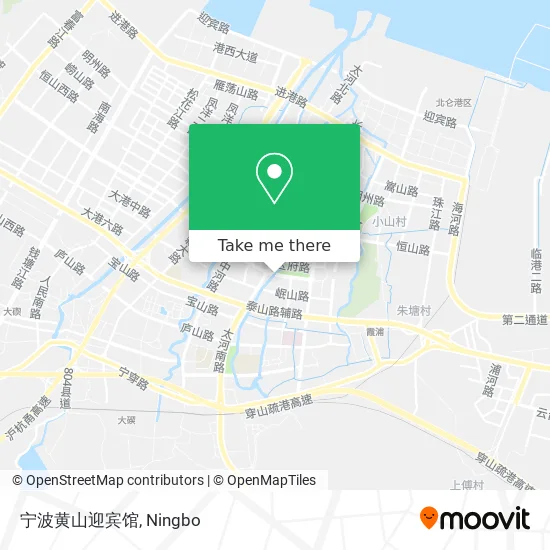 宁波黄山迎宾馆 map