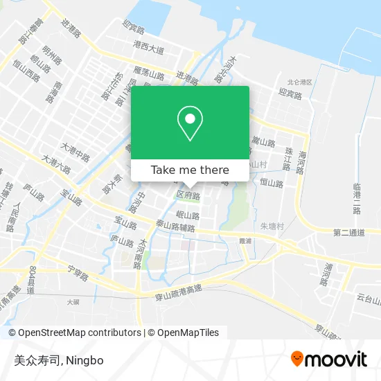 美众寿司 map