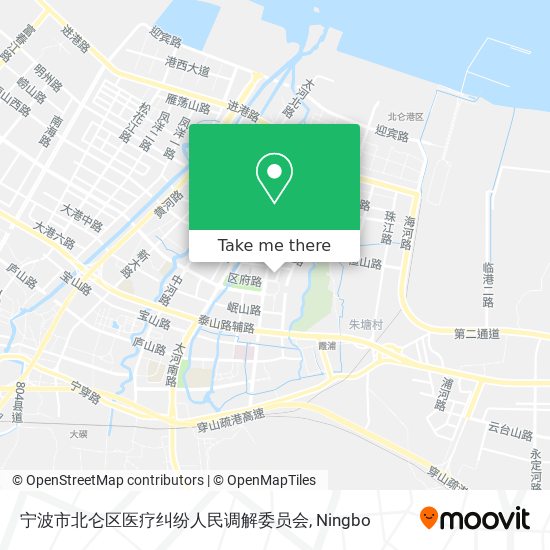宁波市北仑区医疗纠纷人民调解委员会 map