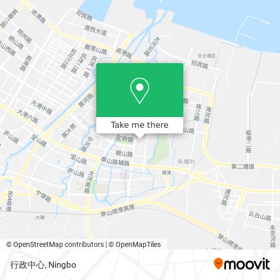 行政中心 map