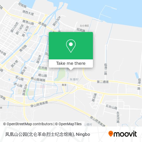凤凰山公园(北仑革命烈士纪念馆南) map