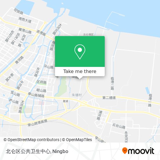 北仑区公共卫生中心 map