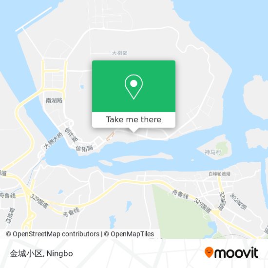 金城小区 map