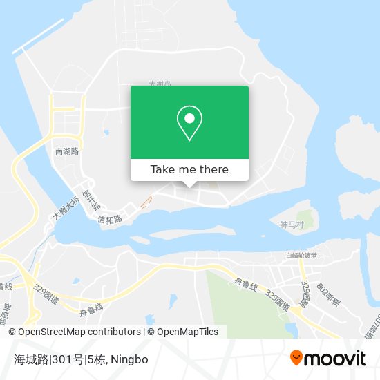 海城路|301号|5栋 map