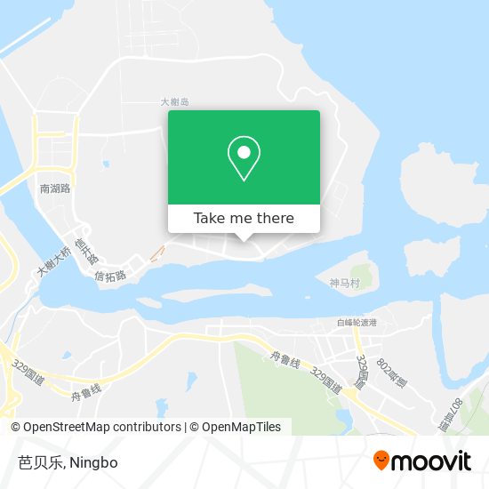 芭贝乐 map