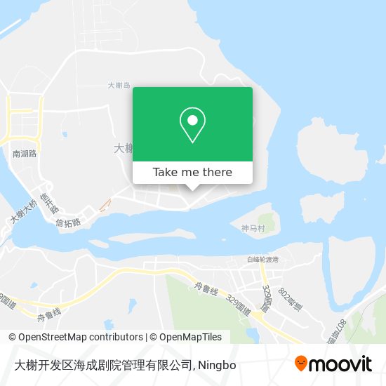 大榭开发区海成剧院管理有限公司 map