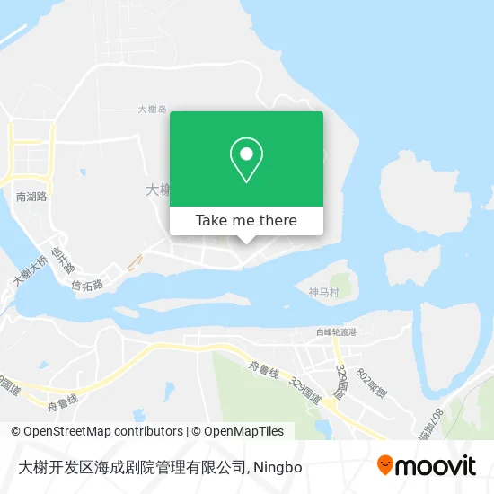 大榭开发区海成剧院管理有限公司 map