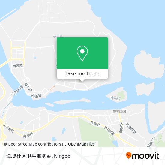 海城社区卫生服务站 map