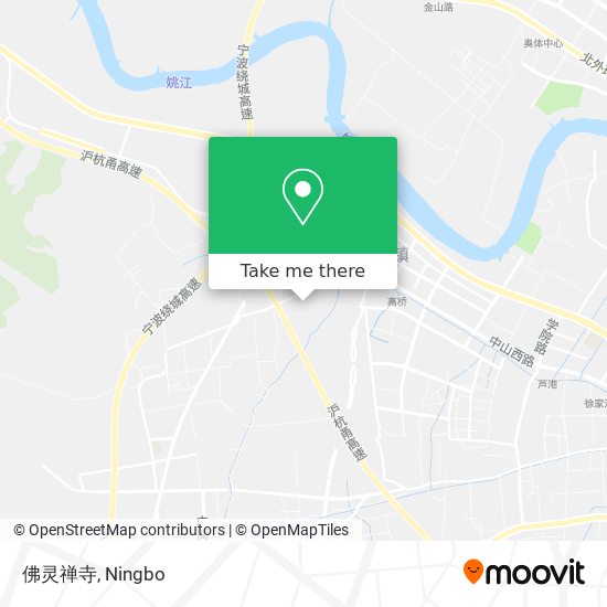佛灵禅寺 map