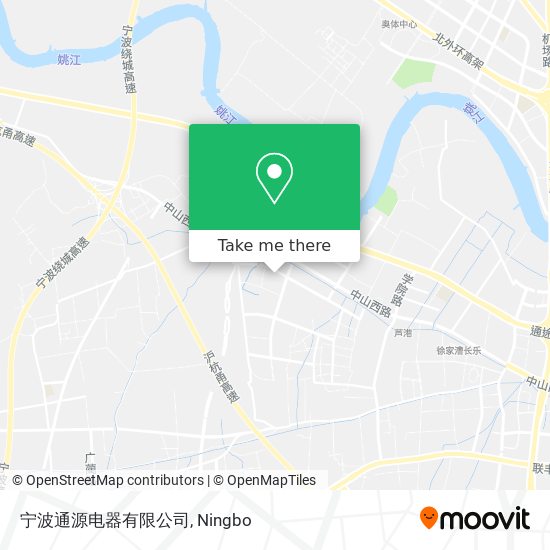 宁波通源电器有限公司 map