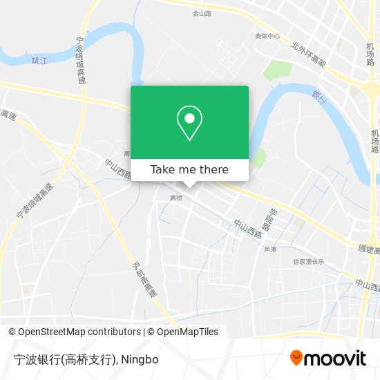 宁波银行(高桥支行) map