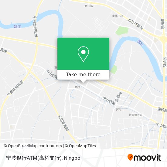 宁波银行ATM(高桥支行) map