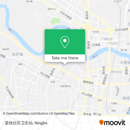 梁祝社区卫生站 map