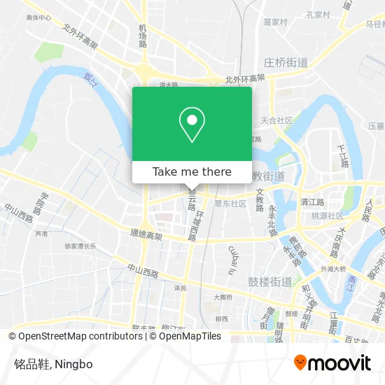 铭品鞋 map