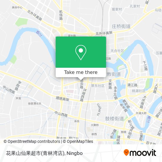 花果山仙果超市(青林湾店) map