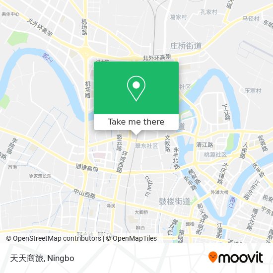 天天商旅 map