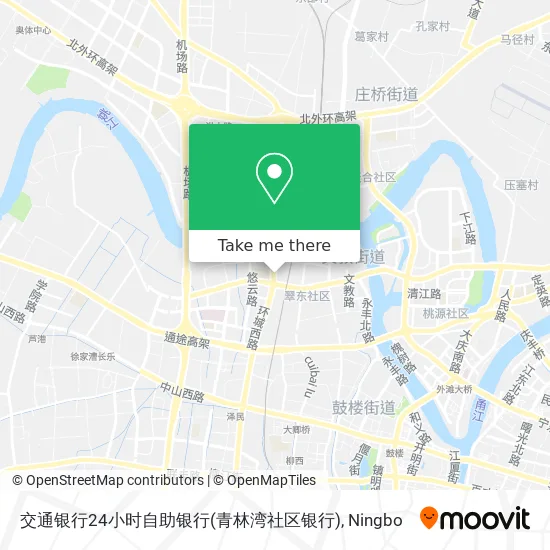 交通银行24小时自助银行(青林湾社区银行) map