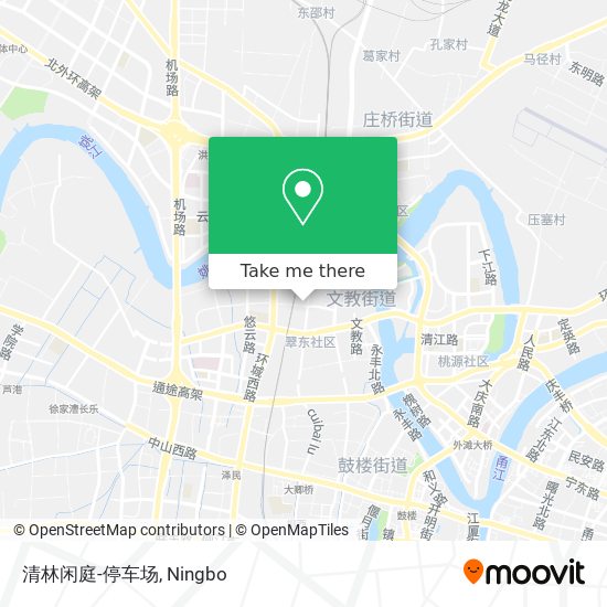 清林闲庭-停车场 map