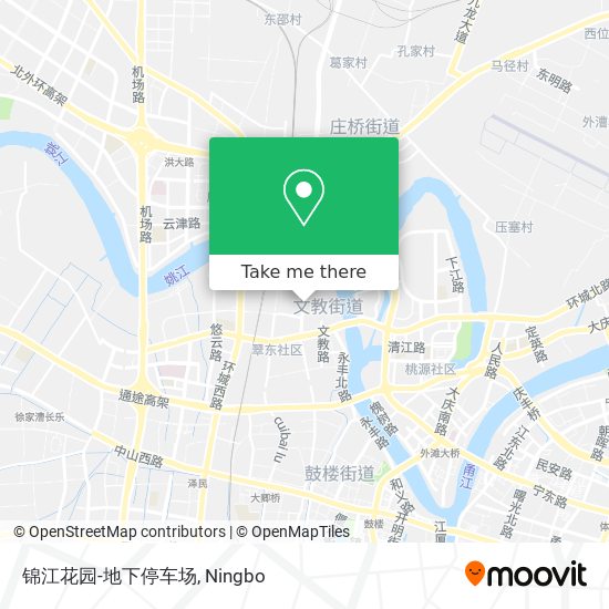 锦江花园-地下停车场 map