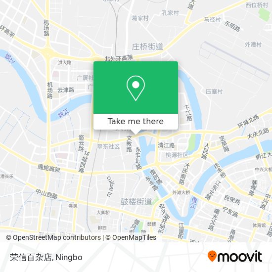 荣信百杂店 map